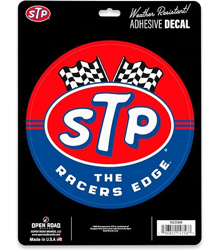 Amazon.com: STP Racing Decal Sticker From 1960's the Racers Edge